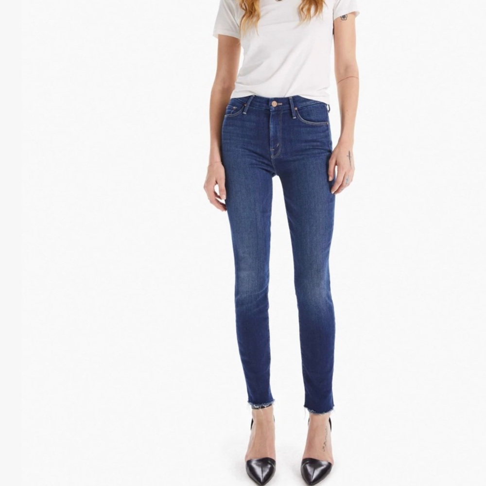 Mother The Looker Ankle Fray in Girl Crush Size 29